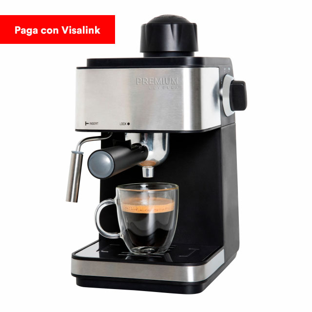 Cafetera para expresso y capuchino