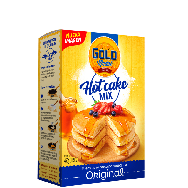 Mezcla Para Panqueque Gold Medal Original 450 gr.