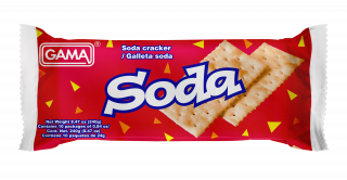 Galleta soda Gama 10 paquetes de 24 gr.