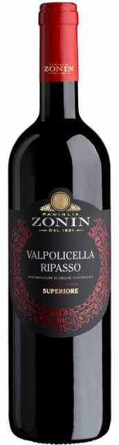 Vino tinto Valpolicella Superiore Ripasso Zonin 750 ml