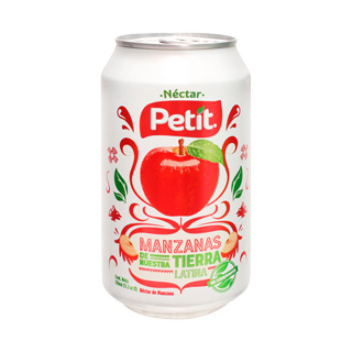Petit Néctar Manzana Lata 330 ml.
