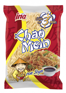 Fideo chao mein con soya Ina 180 g