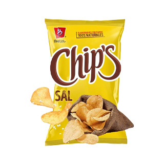 Papalinas con sal Barcel 170 g