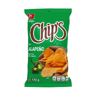 Chips jalapeño Barcel 170 g