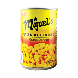 Maíz dulce en grano Miguels 15 oz